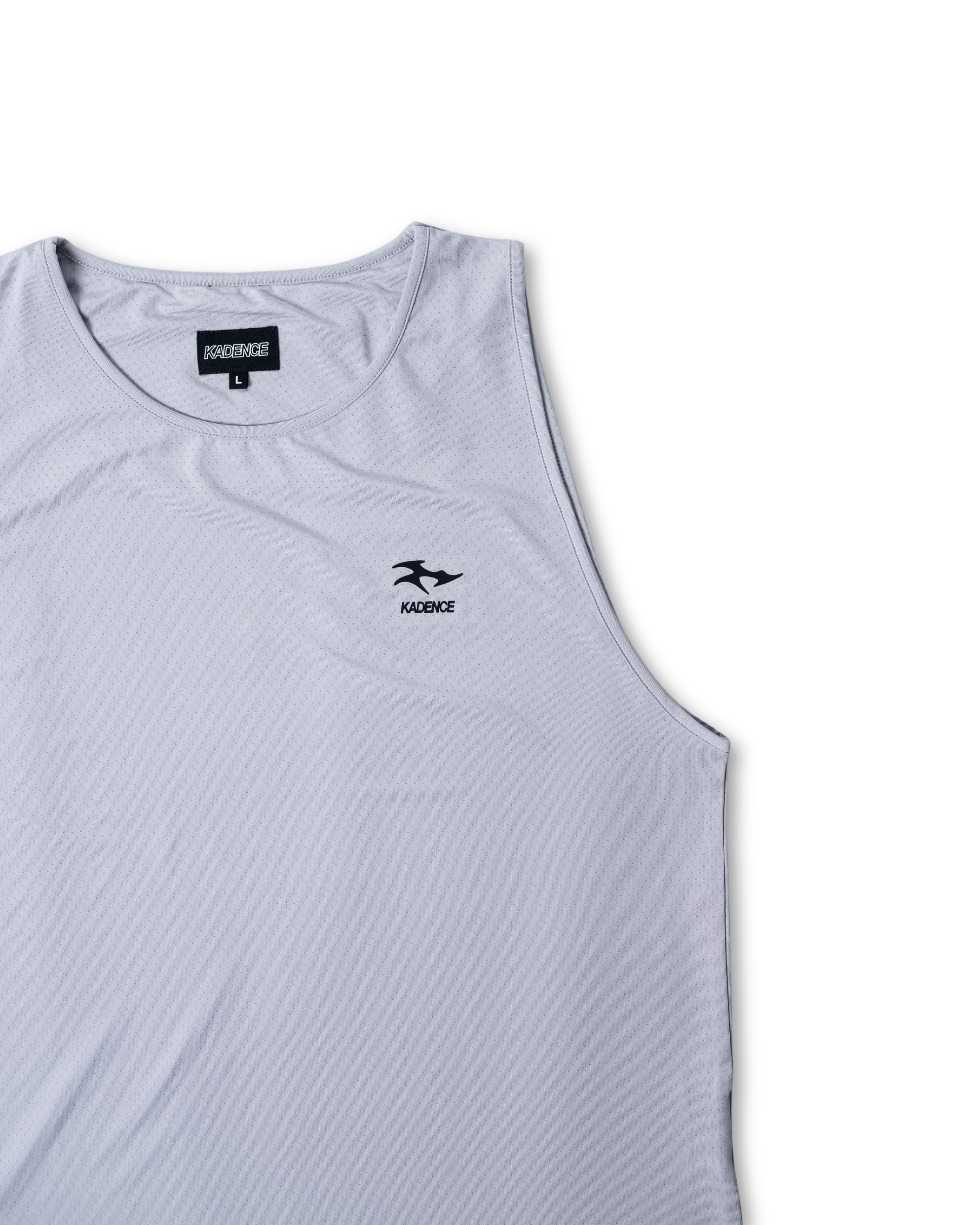 ARC RUNNING SINGLET - CEMENT
